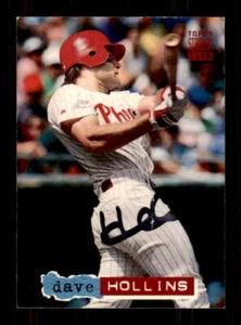 1994 Topps Stadium Club #96 Dave Hollins AUTOGRAPHED!! Phillies 240145 - Picture 1 of 2