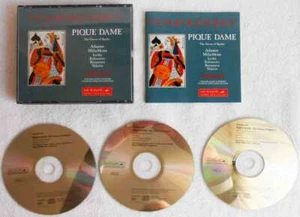 3CD Tschaikowsky: Pique Dame - Bolschoi Theatre (Melodiya) 1993 - Imagen 1 de 2