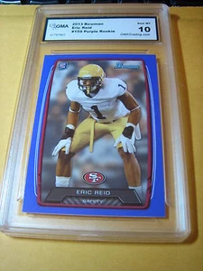 Eric Reid 49ers 2013 novato púrpura radiocontrol # 159 grado 10 - Imagen 1 de 1