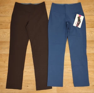 YOGA PANTS x 2 Pairs, Both XS (Blue Pair are Petite), Both NEW (only 1 has tag) - Picture 1 of 5