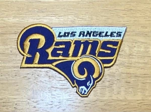 Parche bordado de hierro de Los Angeles Rams, 1,5" por 2,25" - Imagen 1 de 3
