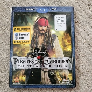 BRAND NEW Pirates Of The Caribbean: ON STRANGER TIDES Blu Ray + DVD SEALED - Picture 1 of 7