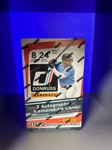 Panini 2022 Donruss MLB Baseball Factory Hobby Box Sealed - Picture 1 of 1