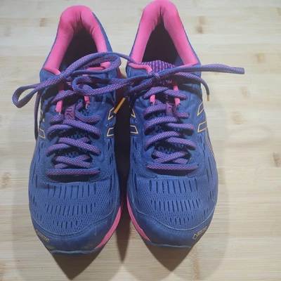 Asics Gel Cumulus 20 G-TX Women's Neutral Running Shoes Indigo Blue/Amber sz 10 - Image 1 of 4