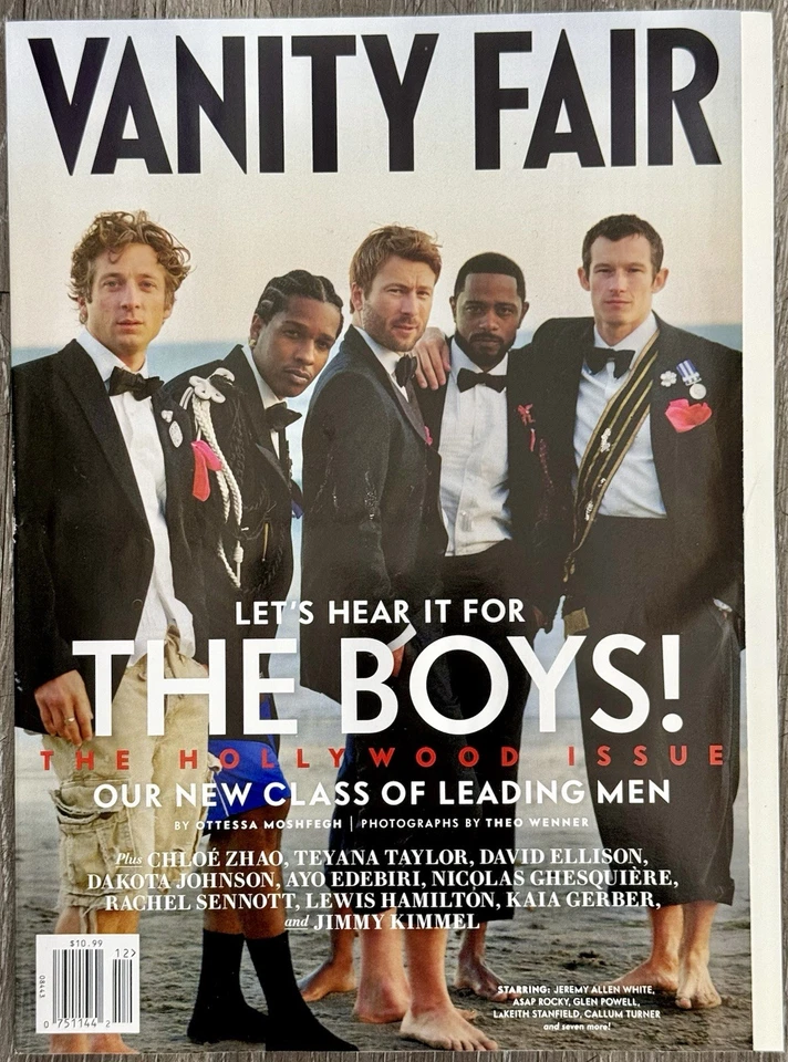 VANITY FAIR MAGAZINE - DECEMBER 2025 - THE BOYS!-THE HOLLYWOOD ISSUE - BRAND NEW