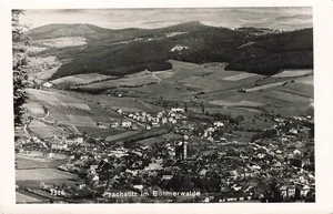 AK Prachatitz Prachatice Böhmerwalde Stadtansicht Südböhmen ungelaufen Postkarte - Bild 1 von 2