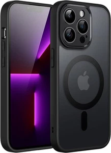 JETech Magnetic Case for iPhone 13 Pro Max 6.7-Inch, Compatible with Black  - Picture 1 of 6
