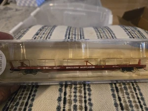 Trainworx N Scale 85' Flat Car Western Maryland - Picture 1 of 1
