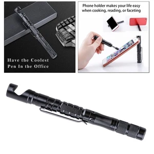 Petit stylo tactique de camping, mini boussole, décapsuleur de survie, outil - Picture 1 of 7