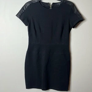 Olivaceous Black Bodycon Mini Dress Size Medium - Picture 1 of 5