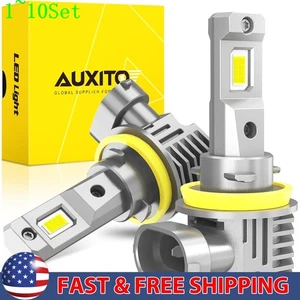 H11 CSP LED Headlight Low High Beam Bulb Super Bright White 24000LM 1-10Set - Picture 1 of 12