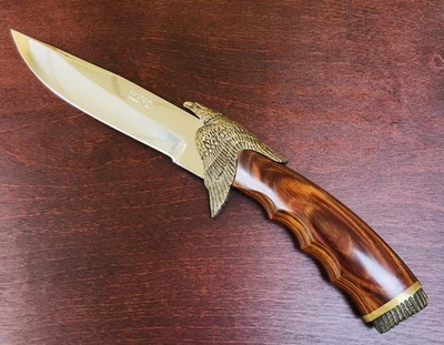 KERSHAW Oregon USA Fixed Blade #4473/5000 and #1723/5000 Knifes Handle Eagle - Image 1 of 4