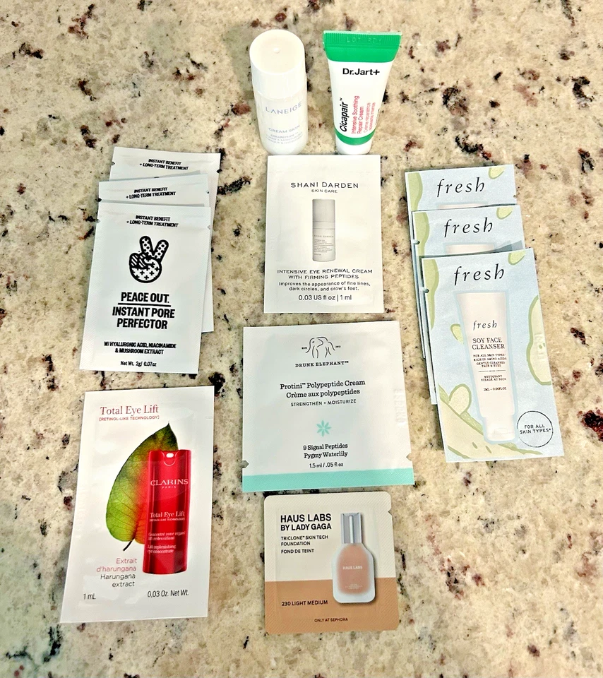 Dr. Jart+ Cicapair Cream 0.23 Oz/ Laneige/ Shani Darden/drunk elephant. Samples. - Image 1 of 1