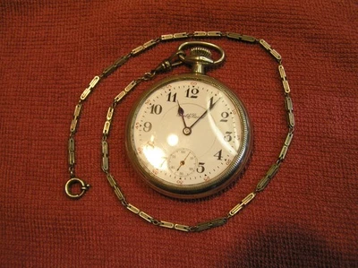 Man's Vintage Very Nice South Bend Pocket Watch 17jewels Runs well L@@K  G12 - Image 1 of 4