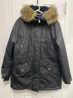 Chaqueta acolchada J.CREW Signature verde Primaloft, talla grande Foto 1 de 4