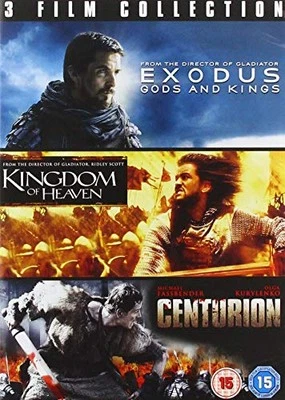 EXODUS/KINGDOM HEAVEN/CENTURION ASDA EXCL TRIPLE [DVD] [Amazon Ex... - DVD  QH6G - Image 1 of 2