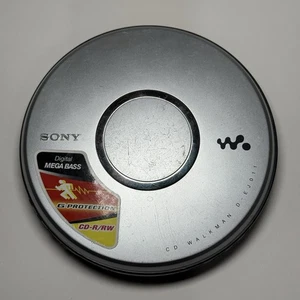 Sony CD Walkman D-EJ011 Silver Portable CD Player Mega Bass G-Protection WORKS - Bild 1 von 7