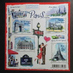 France 2010 Paris European Capitals Sheet F4514 New MNH - Picture 1 of 1