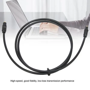 For Toslink Male To Male Cable Od4.0 Pvc Digital Optical Fiber Cord Li AM - Afbeelding 1 van 22