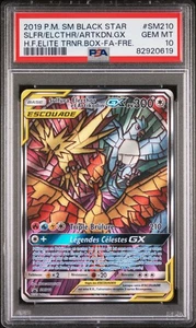 Pokemon Karte Sulfura, Electhor und Artikodin GX SM210 PSA 10 Promo Sonne Mond - Bild 1 von 2