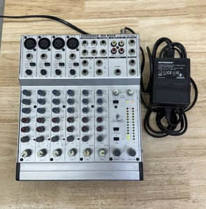 MEZCLADOR BEHRINGER EURORACK MX-802A CON FUENTE DE ALIMENTACIÓN - Imagen 1 de 7