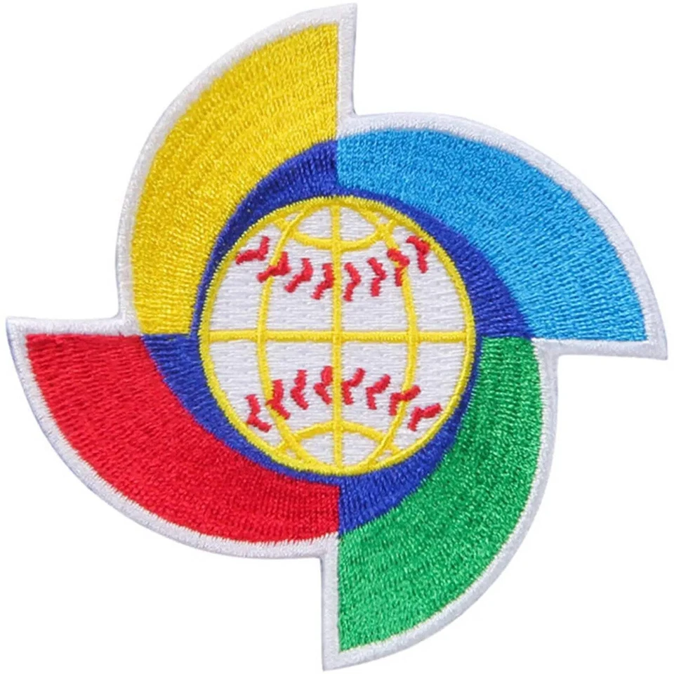 2017 World Baseball Classic Logo MLB Commemorative Logo Jersey Sleeve Patch - Image 1 of 1