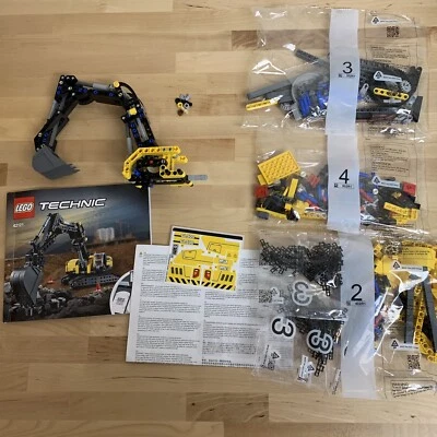 LEGO TECHNIC 42121 Heavy-Duty Excavator (1 Bag built already) 100% Complete - Image 1 of 4
