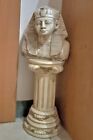 Egipski faraon (kamień) 18x18,5 cm