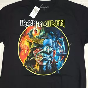 Maglietta Iron Maiden The Future Past Tour L Large Nera Ufficiale Nuova 2023 #P09 - Foto 1 di 7