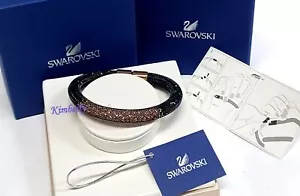 Swarovski Stardust Gradient Bracelet-Size M 2-Tones Crystal Genuine NEW 5127642 - Picture 1 of 15