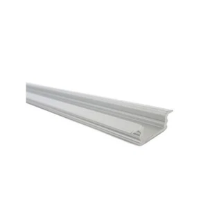 3 Metri Profilo Canalina Barra Alluminio Led Anodizzato Quadrato Da Incasso Slim - Foto 1 di 3