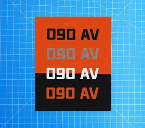 Stihl "090 AV" Decal / Sticker - Picture 1 of 7