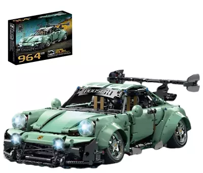 MOC SET Porsche 964 Technic  building blocks  with box F1 racing car bricks set - Image 1 of 4