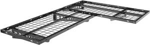 2 Pack 2X4Ft Corner Wall Shelving Garage Storage Rack, 24X48 Inch Floating Shelv - Picture 1 of 12
