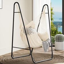 Hammock Chair with Stand Heavy Duty with Hanging Swing Chair 