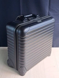 Rimowa Salsa Black 2-wheels Carry Case Suitcase Business Trollley - Picture 1 of 9
