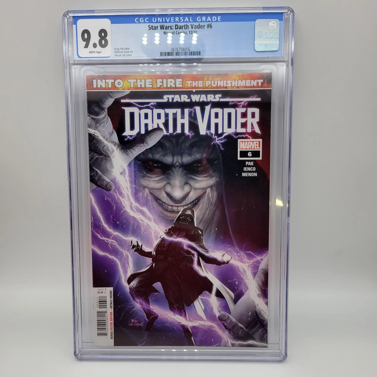 アメコミリーフ Star Wars: DarthVader #3 CGC 9.8 アメコミリーフ Star Wars: DarthVader #3 CGC 9.8 アメコミリーフ