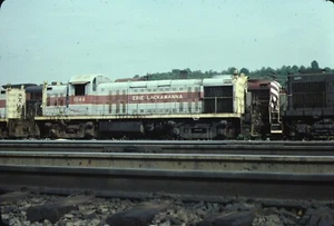 EL Erie Lackawanna Alco RS3 Kodachrome Original Kodak Slide - Imagen 1 de 1