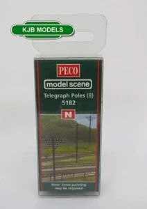 Nuevos en caja postes telegráficos calibre n Peco modelo escena 5182 - Imagen 1 de 2