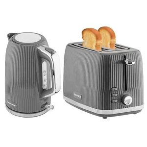Grey Kettle and Toaster set - Picture 1 of 6