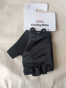 (QQ) Halfords Essentials Cycling Mitts, Size XL, Black, New - Picture 1 of 3