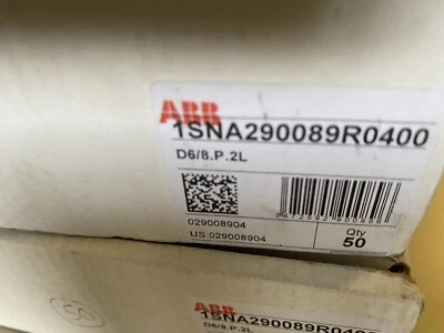 50x Abb – Terminal D6/8.P.2L 3472592900896 Aut30a10 - Image 1 of 2