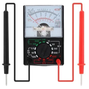 Analog Multimeter Electric AC/DC Voltage OHM Decibels Current Voltmeter Ammeter - Picture 1 of 12