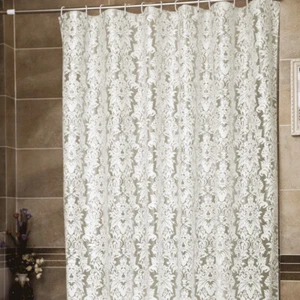 Waterproof PEVA Morocco Bathing Shower Curtain Bathroom Curtains with Hooks - Picture 1 of 6