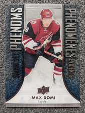 2016-17 UPPER DECK TIM HORTONS COLLECTOR'S SERIES MAX DOMI CLEAR CUT PHENOMS