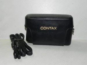 Contax T2 hard case Made of genuine leather camera case black JP - Picture 1 of 6