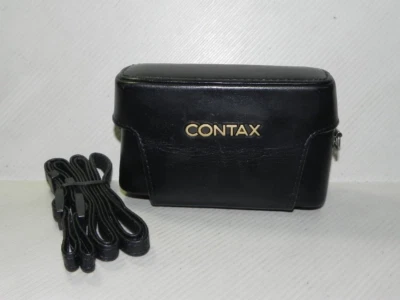 Contax T2 hard case Made of genuine leather camera case black JP - Image 1 of 4