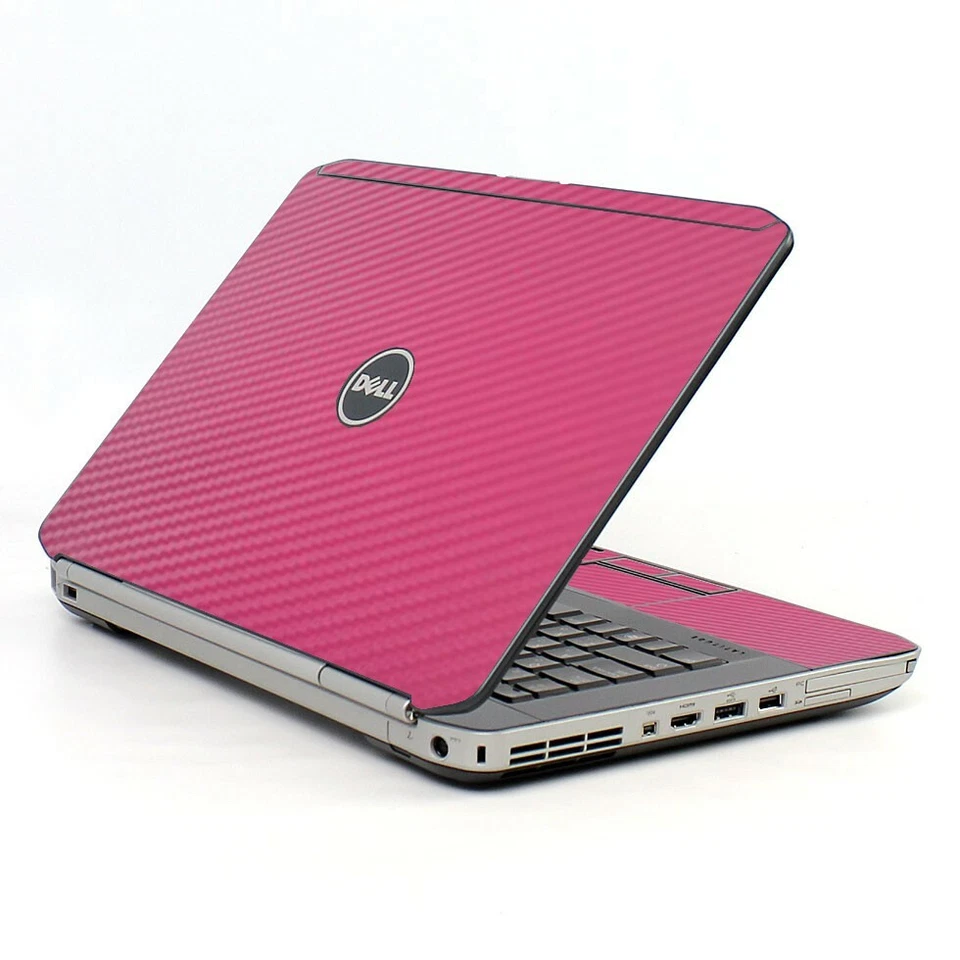 Adesivo protetor de pele para laptop LidStyles fibra de carbono Dell Latitude E5550 E5570 - Imagem 1 de 1