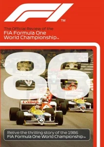 F1 1986 OFFICIAL REVIEW DVD. ALAIN PROST. 1 HR, 58 MINS. DUKE VIDEO DVD 6006NV - Foto 1 di 1