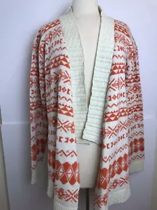 NWT JON & ANNA OPEN CARDIGAN SWEATER Sz 3X - Picture 1 of 10
